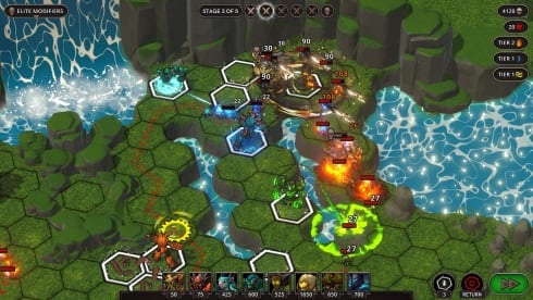 Spirits of the Hellements - TD - скриншот 3