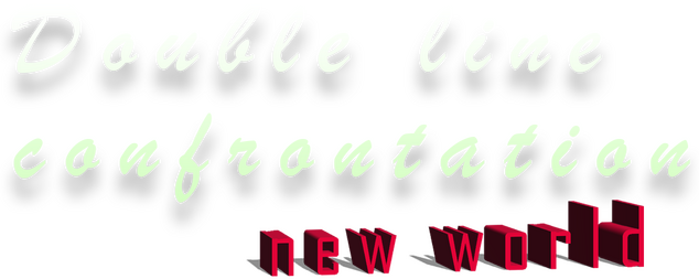 Double Line Confrontation: New World logo