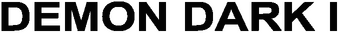 DEMON DARK I logo