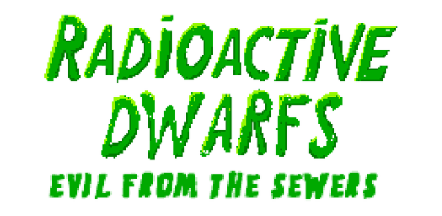 Radioactive Dwarfs: Evil From The Sewers logo