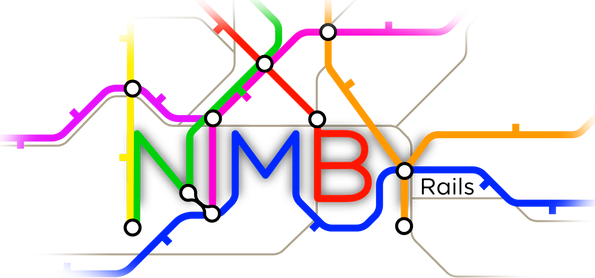 NIMBY Rails logo