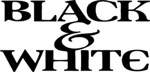Black and White logo