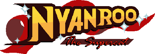 Nyanroo The Supercat logo