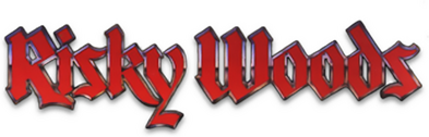 Risky Woods logo