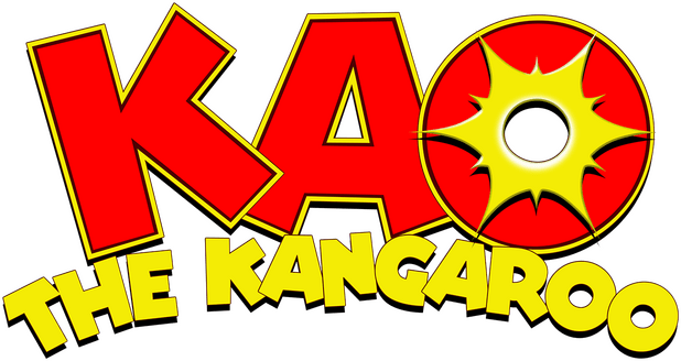 Kao the Kangaroo (2000 re-release) logo