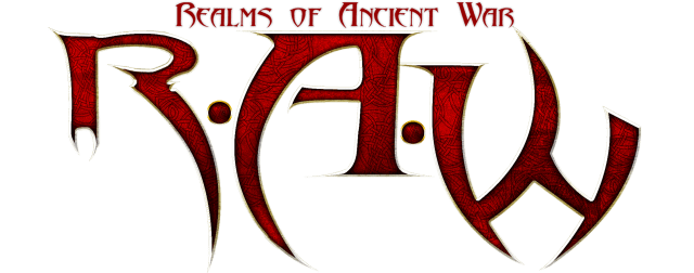 R.A.W. Realms of Ancient War - логотип игры