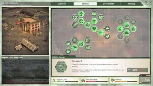 Rebel Inc: Escalation - скриншот 3