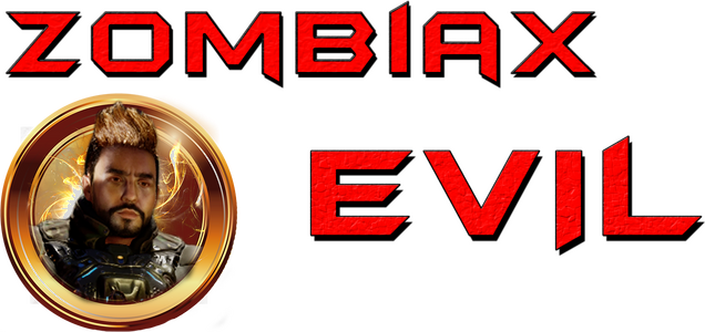 ZOMBIAX EVIL logo