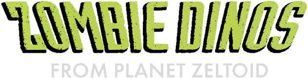 Zombie Dinos from Planet Zeltoid logo