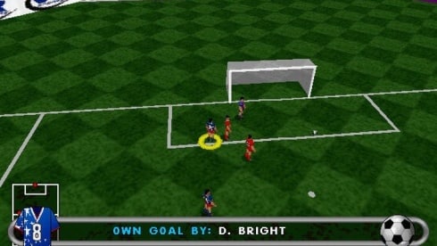 VR Soccer '96 - скриншот 2