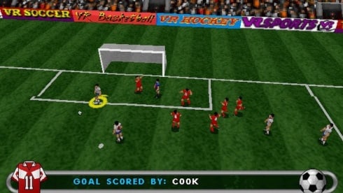 VR Soccer '96 - скриншот 3