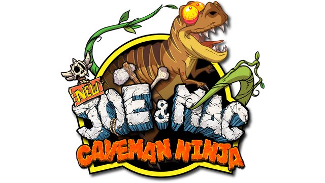 New Joe and Mac - Caveman Ninja logo