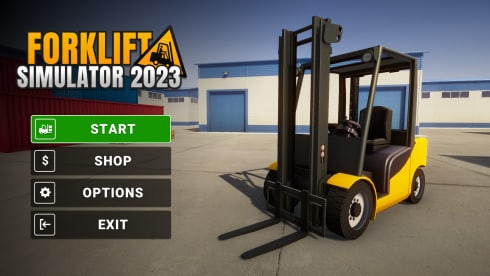 Forklift Simulator 2023 - скриншот 1
