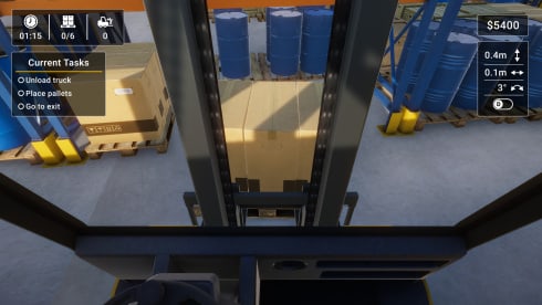Forklift Simulator 2023 - скриншот 2