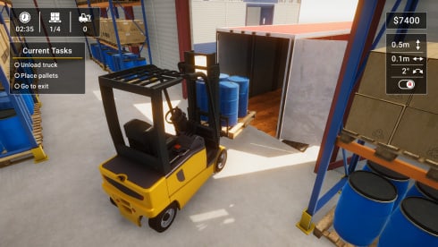 Forklift Simulator 2023 - скриншот 5