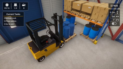 Forklift Simulator 2023 - скриншот 6
