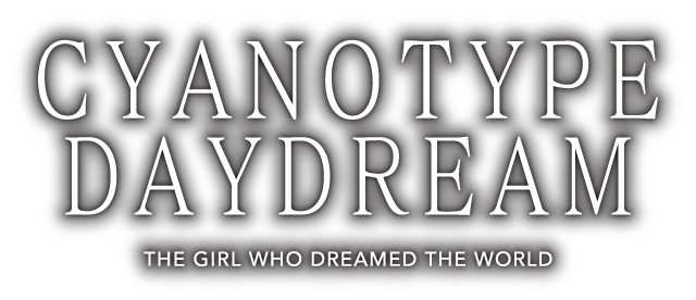 Cyanotype Daydream -The Girl Who Dreamed the World- logo