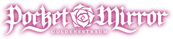 Pocket Mirror GoldenerTraum logo