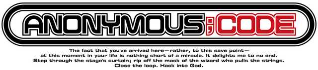 ANONYMOUS;CODE logo