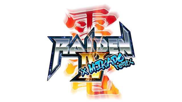 Raiden IV x MIKADO remix logo