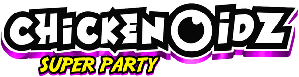 Chickenoidz Super Party logo