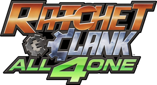 Ratchet and Clank: All 4 One logo