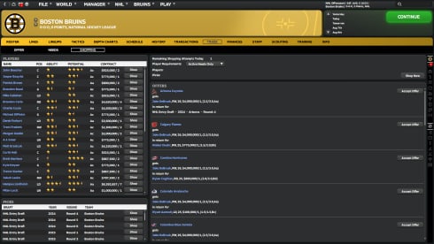Franchise Hockey Manager 10 - скриншот 2