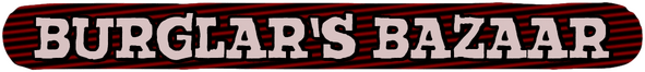 BURGLAR'S BAZAAR logo