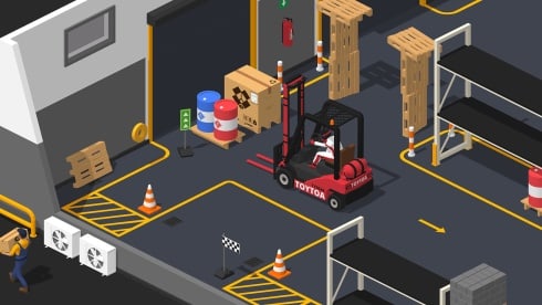 Forklift Extreme: Deluxe Edition - скриншот 2
