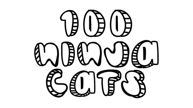 100 Ninja Cats logo
