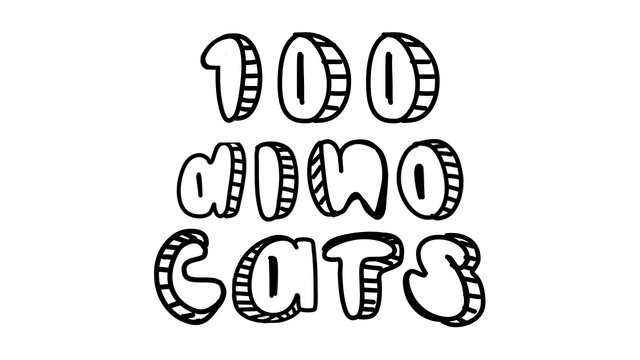 100 Dino Cats logo