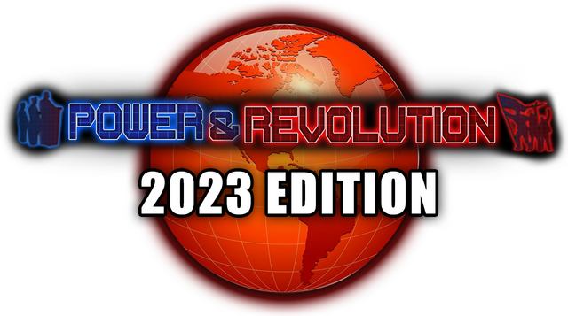 Power and Revolution 2023 Edition logo