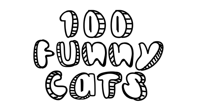 100 Funny Cats logo