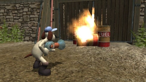 Wallace and Gromit: Curse of the Were-Rabbit - скриншот 1