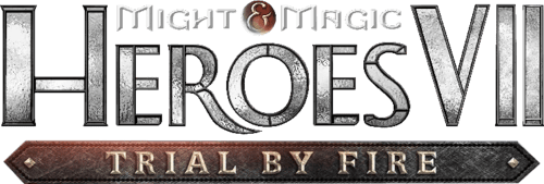 Might and Magic: Heroes 7 -Trial by Fire logo