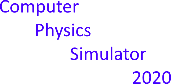 Computer Physics Simulator 2020 logo