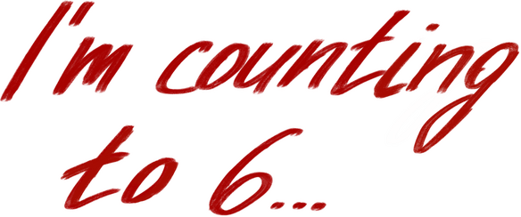 I'm counting to 6... logo