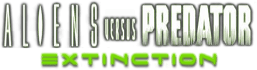 Aliens Versus Predator: Extinction - логотип игры