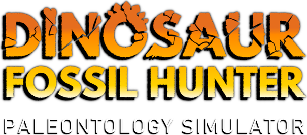 Dinosaur Fossil Hunter - логотип игры
