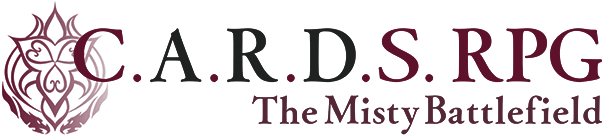 C.A.R.D.S. RPG: The Misty Battlefield logo