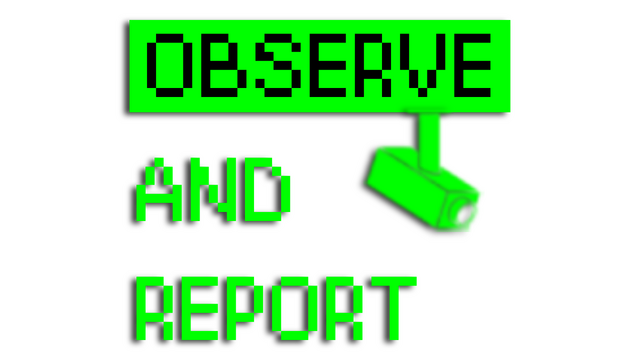 Observe and Report logo