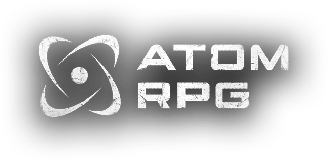 ATOM RPG: Post-apocalyptic indie game logo
