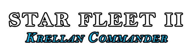STAR FLEET II - Krellan Commander Version 2.0 logo