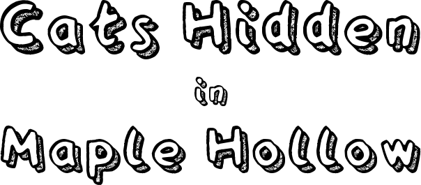 Cats Hidden in Maple Hollow logo