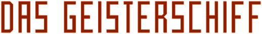 Das Geisterschiff / The Ghost Ship logo