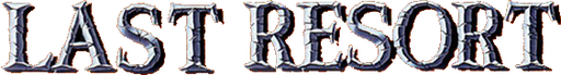 Last Resort (Shoot 'em Up) logo