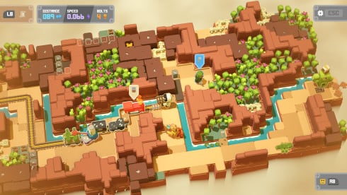 Unrailed 2: Back on Track - скриншот 2