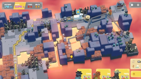 Unrailed 2: Back on Track - скриншот 4