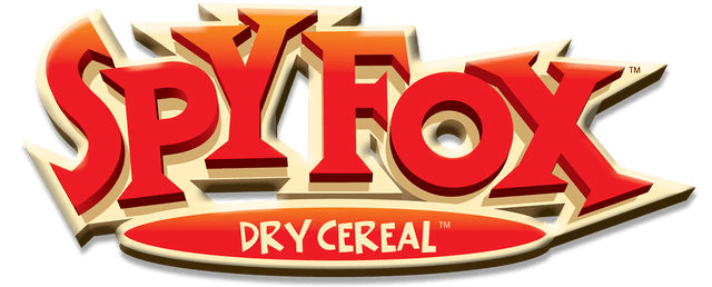 Spy Fox in "Dry Cereal" logo