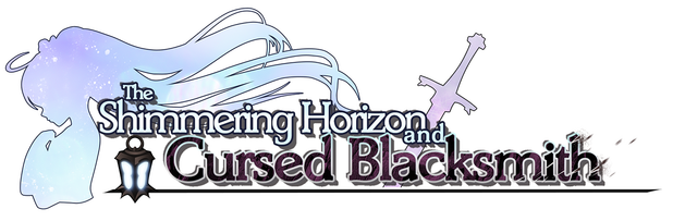 The Shimmering Horizon and Cursed Blacksmith - логотип игры